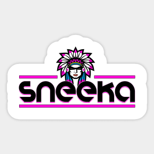 Sneeka Woman Sticker